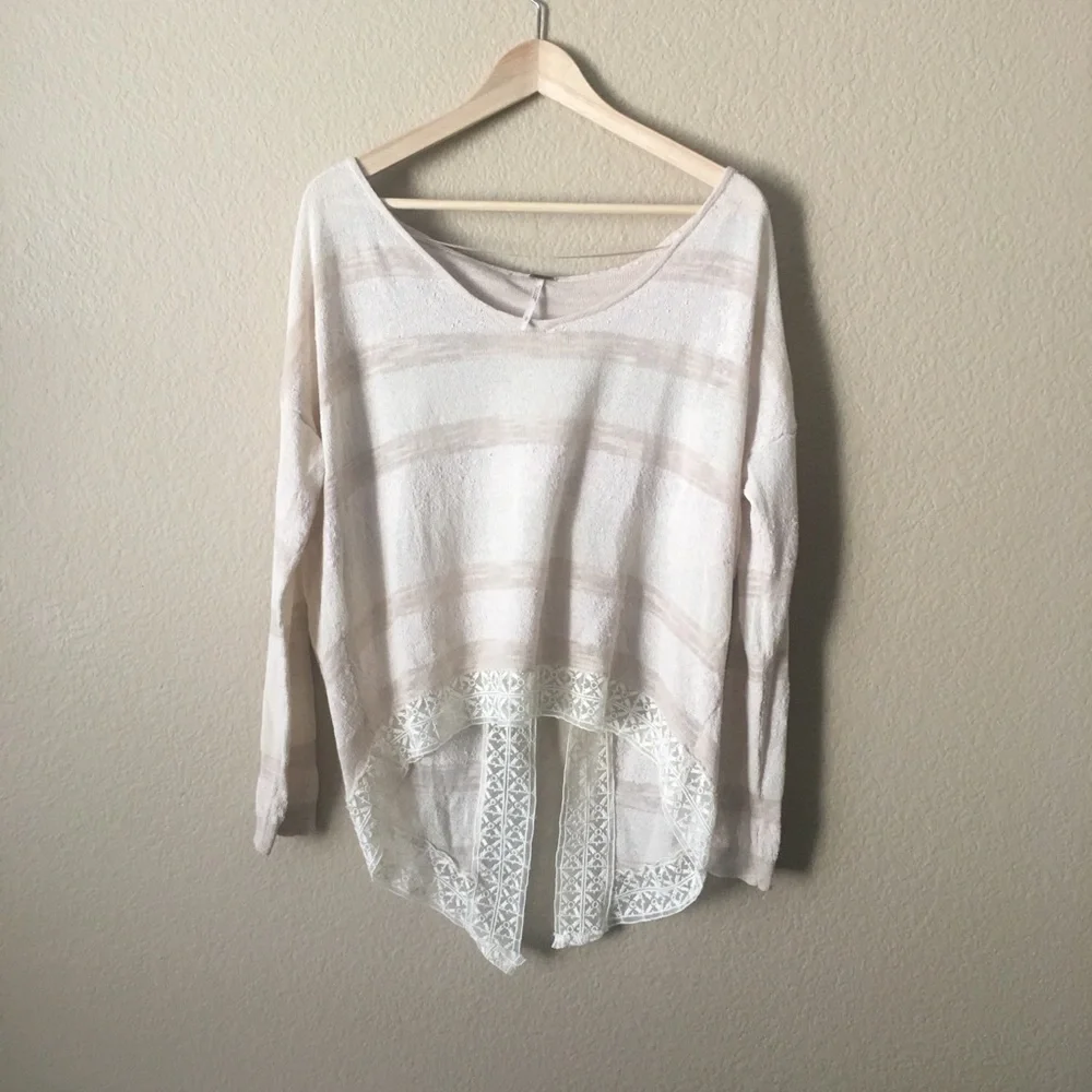 Free People semi sheer